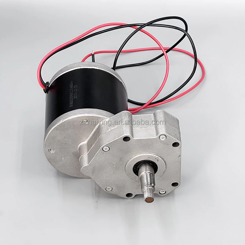 New Arrive Electric Lawn Mower Motor 350W 600W 800W DC 24V 12V Voltgae Geared Motor