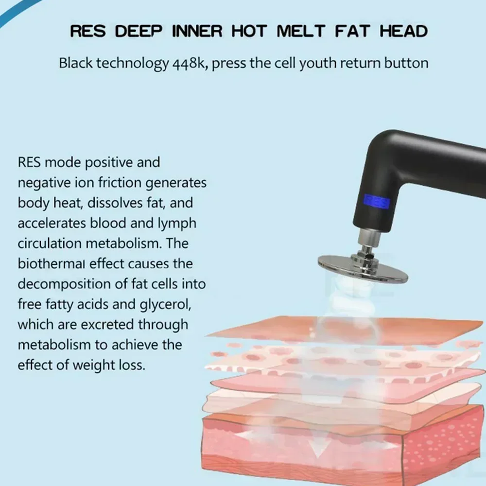 Anti-Diatermia Radiofrequência Apertando A Máquina De Apertar A Pele, 448K, Terapia Indiba CAP RES, Spot Goods, Armazém No Exterior