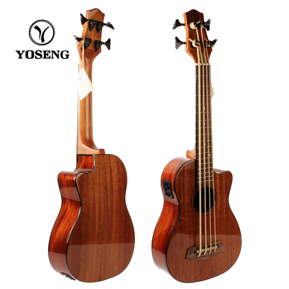 Special Shape Musical Instruments Cutaway Gloss UBass Ukulele