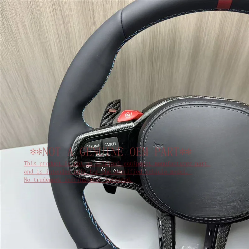 For Bmw 1 2 3 4 5 6 7 Series X1 X2 X3 X4 X5 X6 CS Racing Carbon Fiber Steering Wheel Upgrade