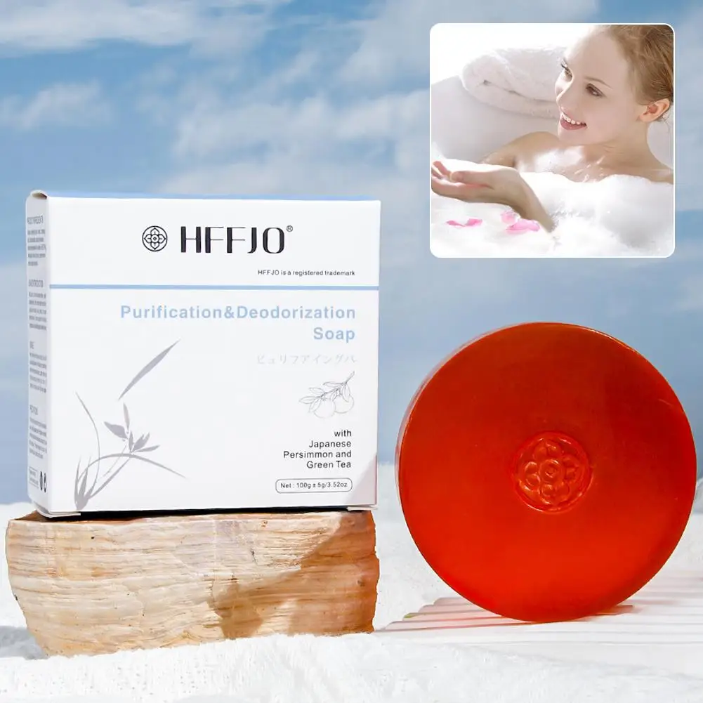 

New Persimmon Goat Milk Fragrance Soap Moisturizes, Mildly Fragrances, Moisturizes, Soap Skin Cleanses, Softens Cares and T2Y1