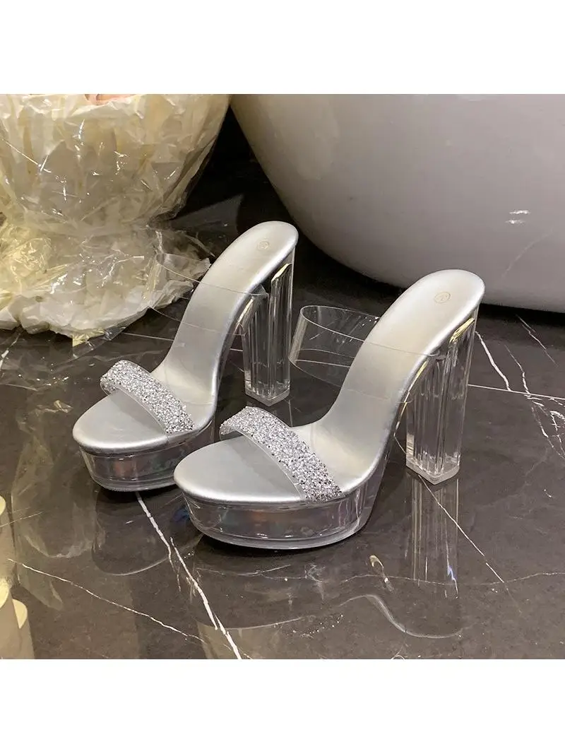 transparent-crystal-heel-high-heel-slide-sandals-pointed-toe-waterproof-platform-summer-slip-on-shoes-fashionable-women-sandals