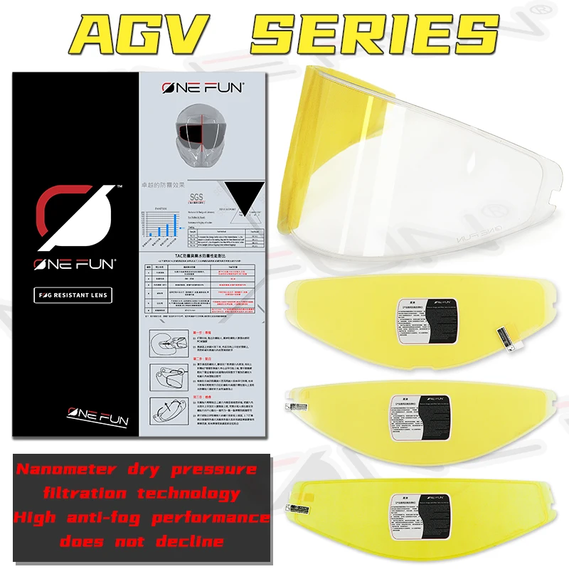 K1S Anti Fog Pin for A G V K1 K3SV K5 GT2 Pista Corsa K1S K5S GT4 K6 K6S AX9 Sport Modular K3 GT6 K5 JET Anti Fog Sticker Lock