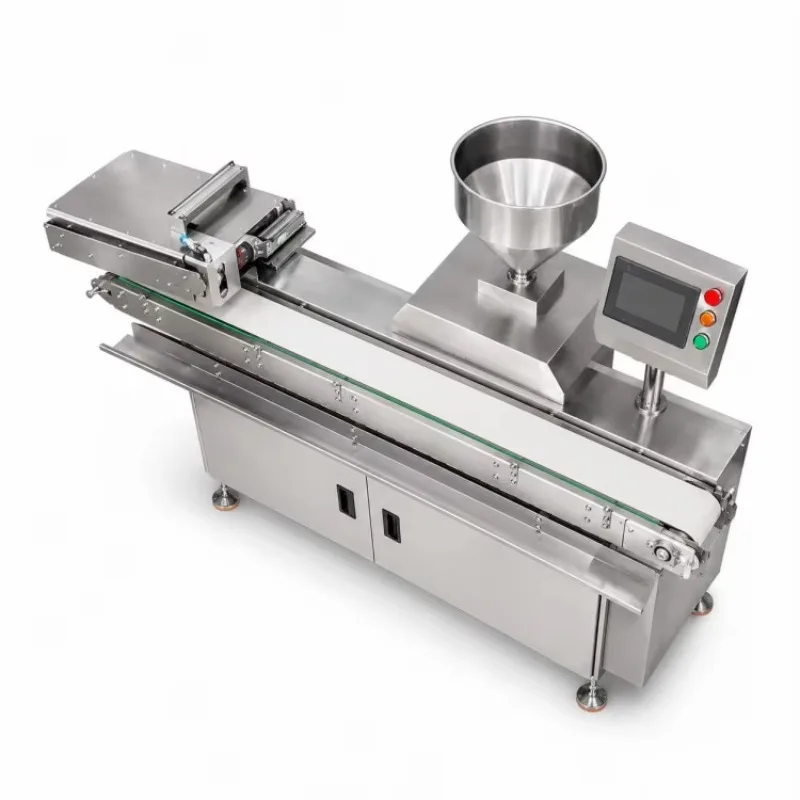 Egg Roll Filling Machine Stainless Steel Snack Food Line for Sandwich Biscuit Rolls Crispy Egg Rolls Wafer Customized