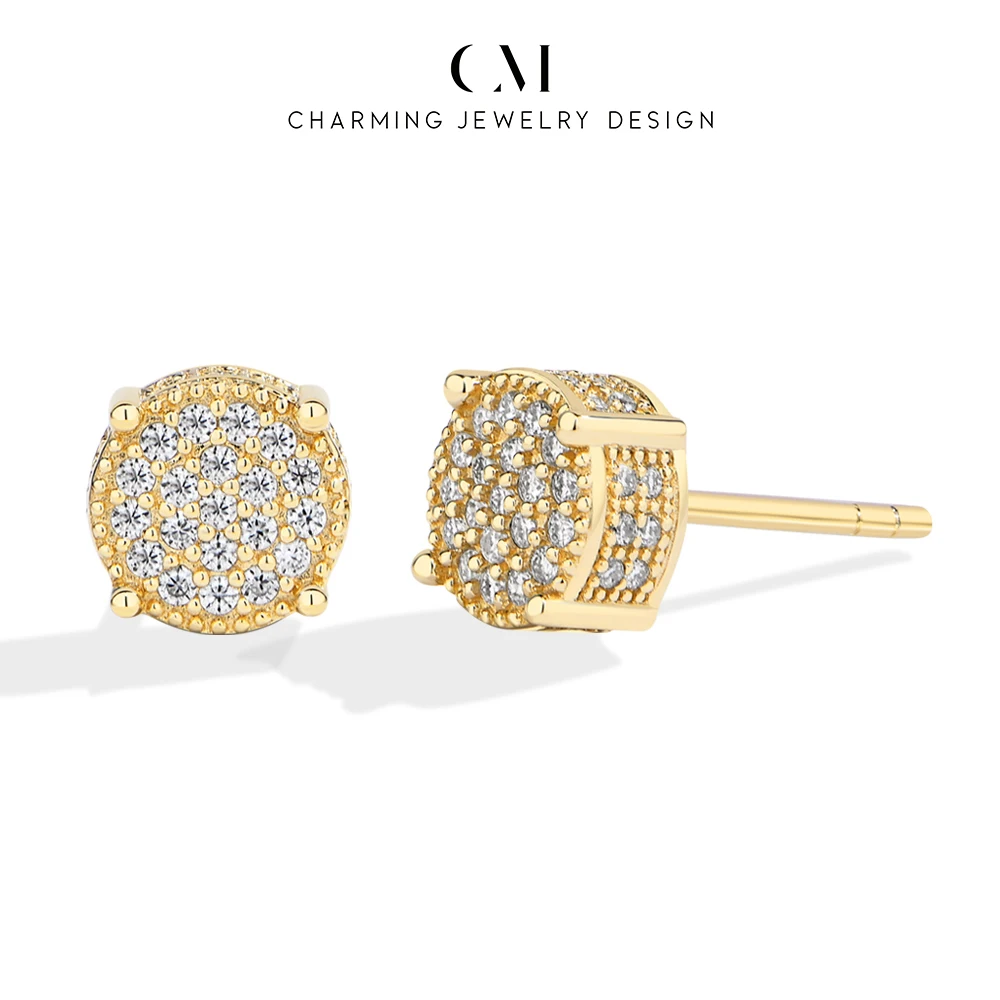 

Charming 2026 Classic Style Moissanite Earring for Women 925 Sterling Silver Exquisite Jewelry for anniversary party Gift