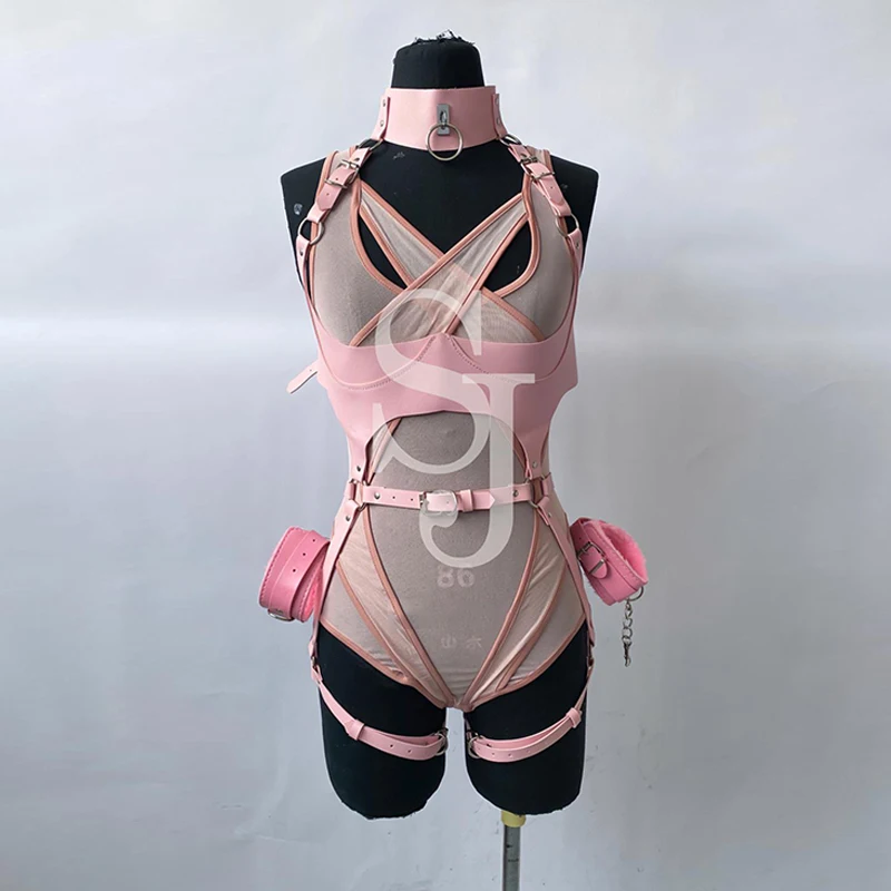 

Pink Bodysuit Singer Dancer Stage Costume Drag Show Outfit Nightclub Gogo Dance Clothing Sexy Kpop Jazz Dancewear VDB7416