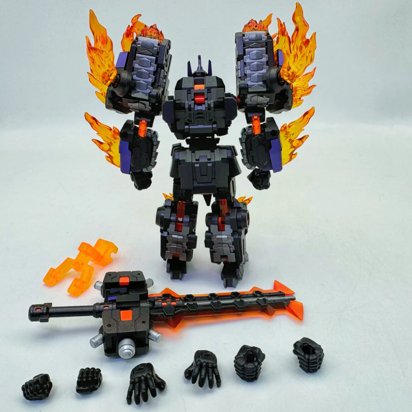 متوفر في المخزون مصنع حديد التحول IF EX-72 EX72 The Fallen Chaos Blaze لعبة شخصيات الحركة الصغيرة هدية