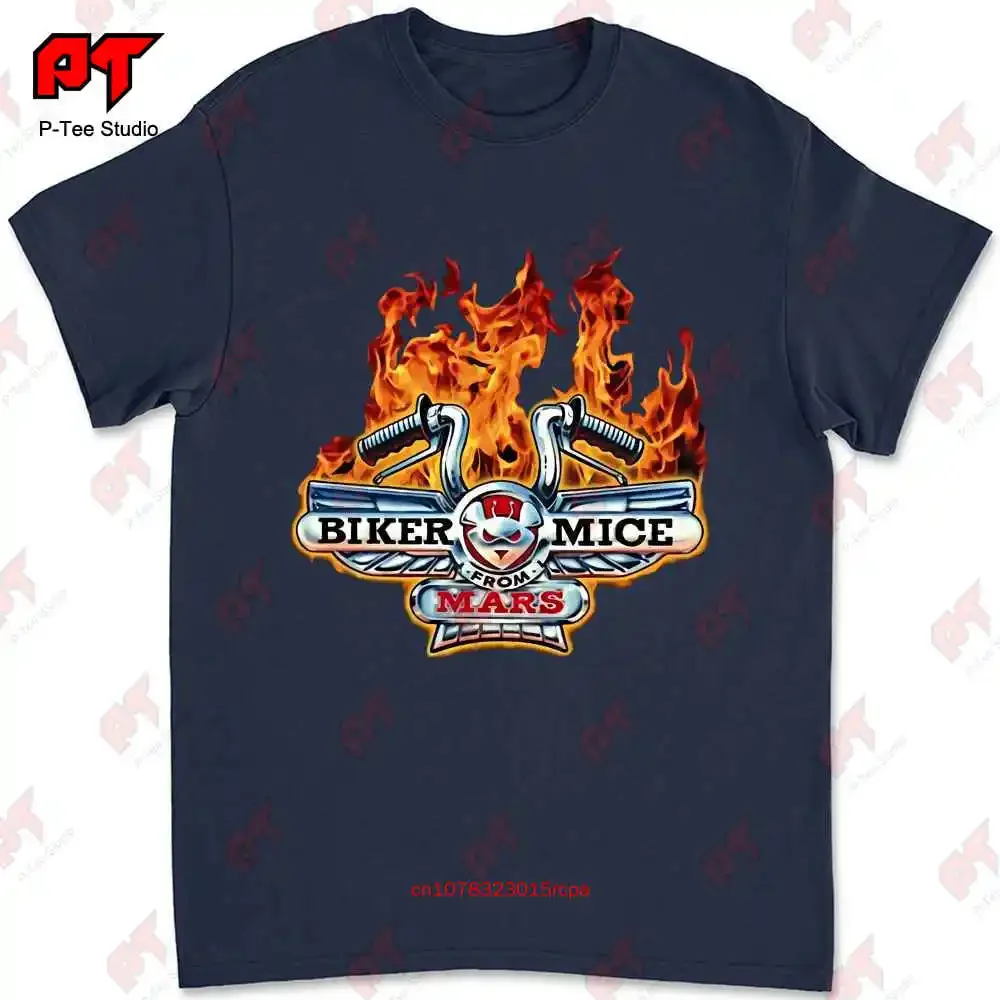 Biker Mice From Mars Retro Cartoon T-shirt 4AZU - Image 2