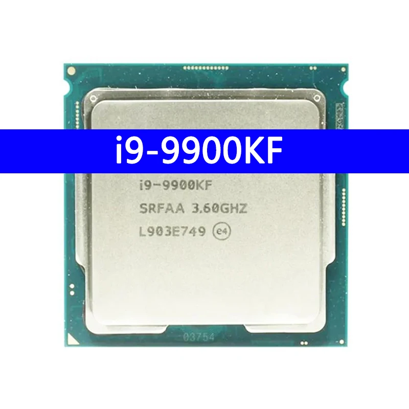 i9-9900KF CPU 8 cores 16 threads 3.6GHz 16MB 95W 9thGeneration Processor LGA1151 for H370 Z390 Motherboard processor