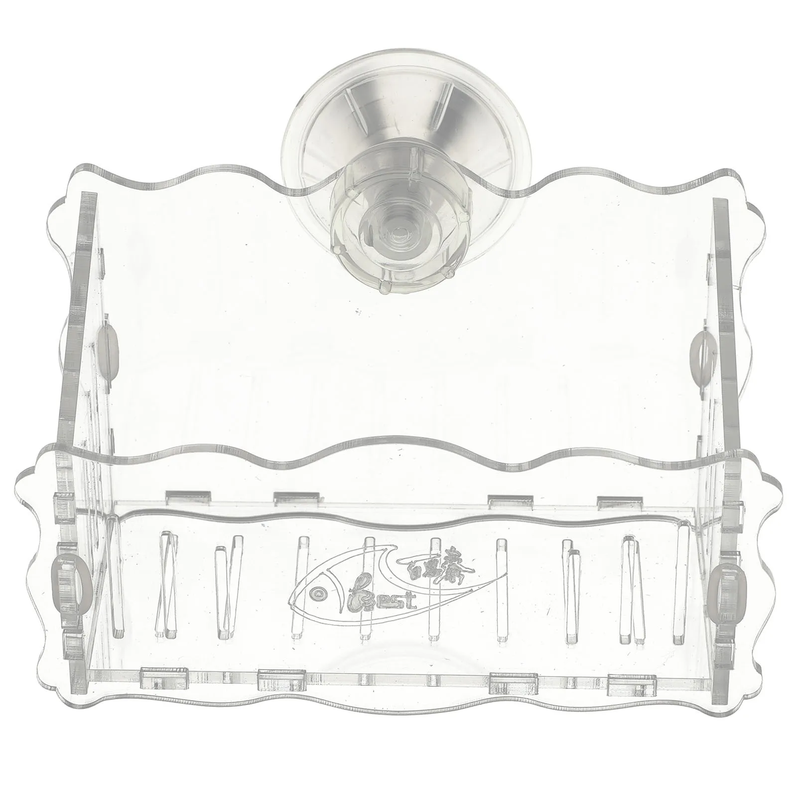 

Water Plant Cup Acrylic Aquarium Planter For Fish Tank Suction Cup Hanging Aquatic Plant Holder Creative Planting