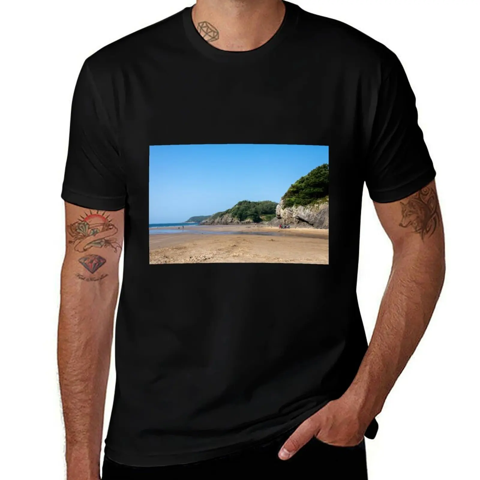 Caswell bay T-Shirt t shirts cotton 100% man t shirt cotton T-Shirt