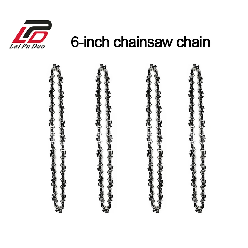 

6 Inch 4Pcs Chainsaw Chain Electric Tool Accessories Electric Saw Parts