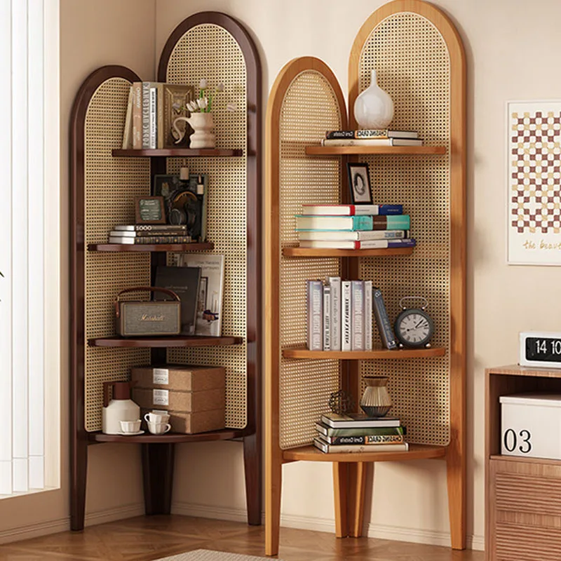 

Librero Design Cabinets Decor Storage Organizer Display Bookshelf Luxury Living Room Cabinets Corner Gabinete Trendy Furniture