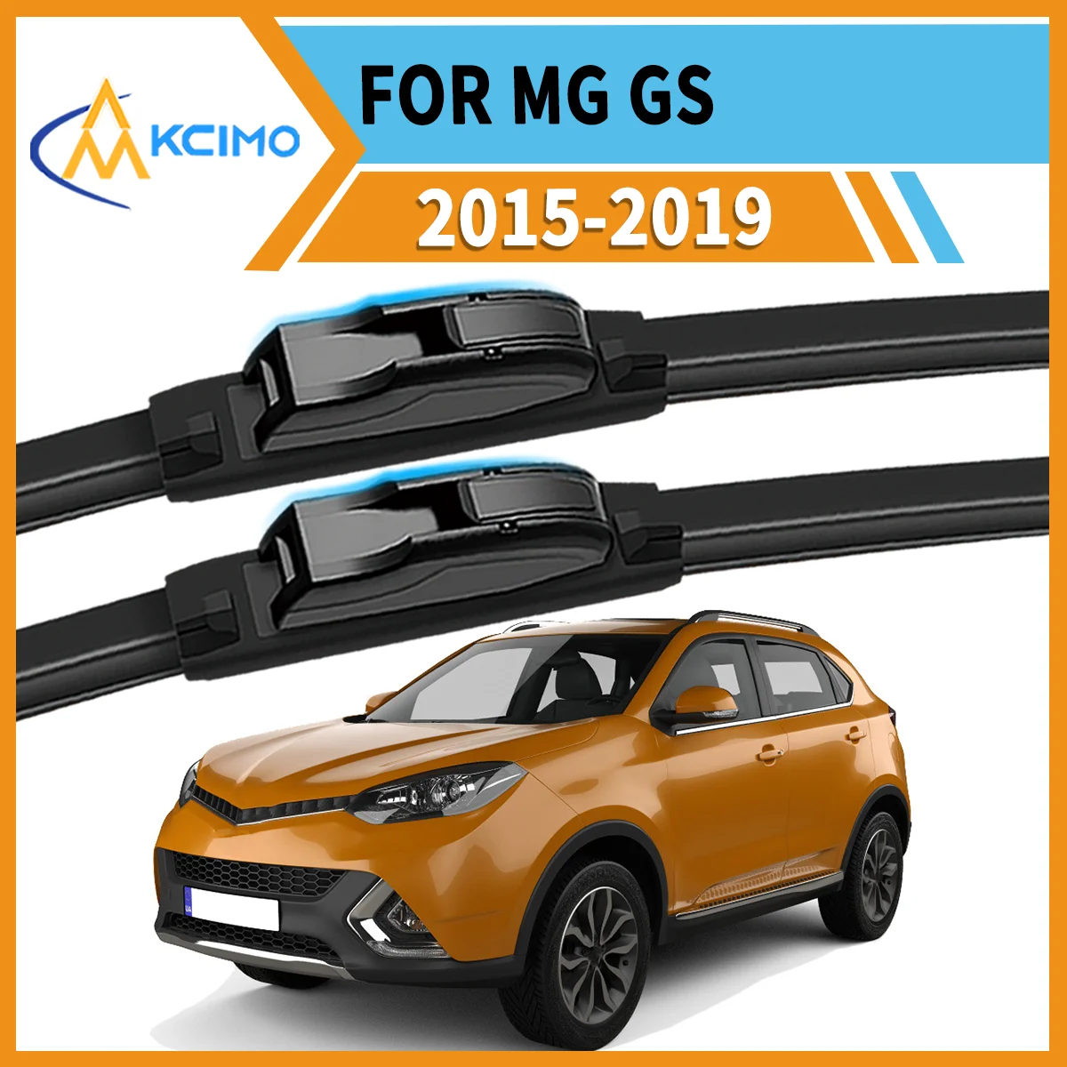 

Upgrade Your Drive 2PCS All-Season Wiper Blades For MG GS 2015-2019 Superior Clarity & Long-Lasting Performance Guaranteed