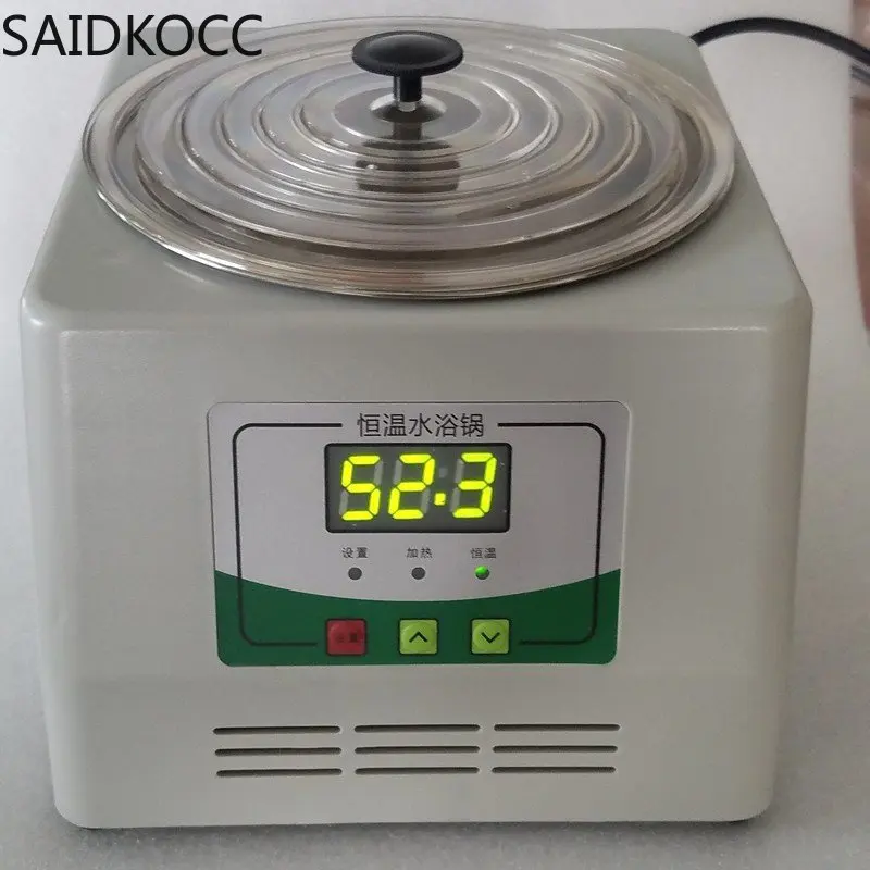 

Digital Thermostat Water Bath Hot Bath Pot Single Hole Microcomputer Controlled Laboratory Water Bath Dental Lab Equipment HH-1