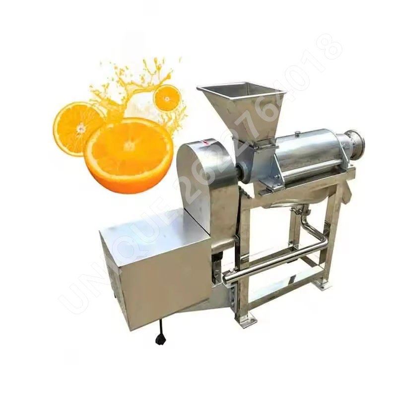 Grape Juicer Extractor Machine Industrial Apple Pineapple Juice Extractor Machines Closed Tank Winery Equipment Machine