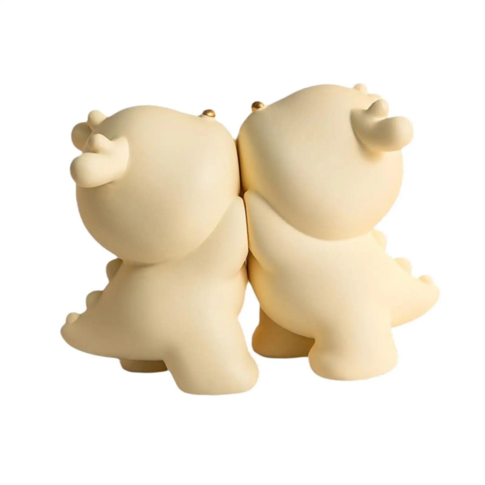2 Pieces Dragon Bookends Resin Sculpture Gifts for Shelves Book Stopper Binder and Dividers Animal Statue for Video Games Office
