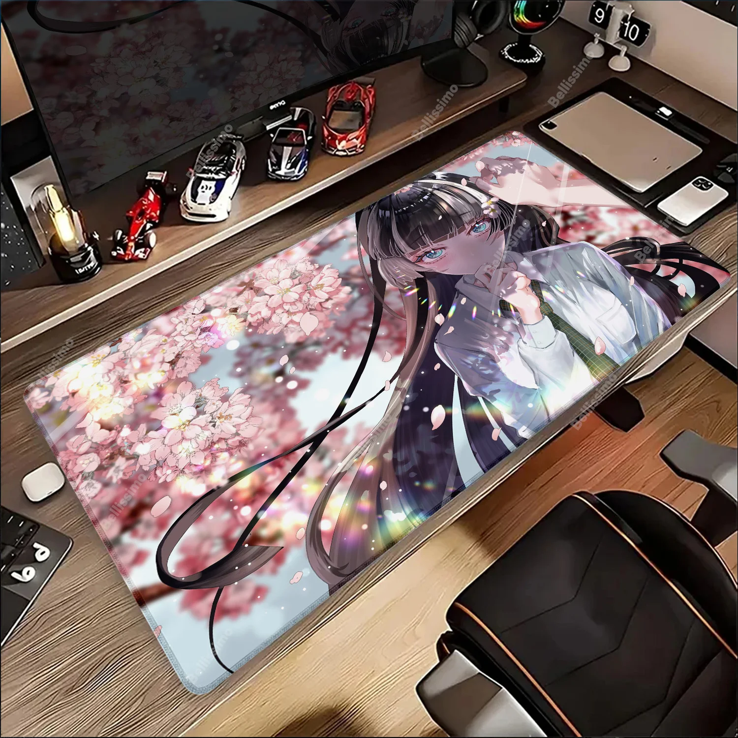 أنيمي فتاة مكتب حصيرة J Kufuutei Raden ماوس الوسادة PC خزانة الوسادة E-الرياضة السجاد البساط الألعاب اكسسوارات ألعاب XXL لوحة المفاتيح Tablemat