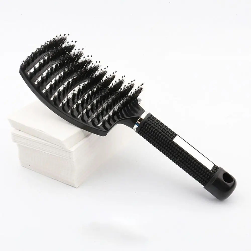 Wet and Dry Anti Klit RibComb Non-slip Bristle Massage Comb Antistatic Hair Scalp Massage Styling Tools Hairdressing Salon