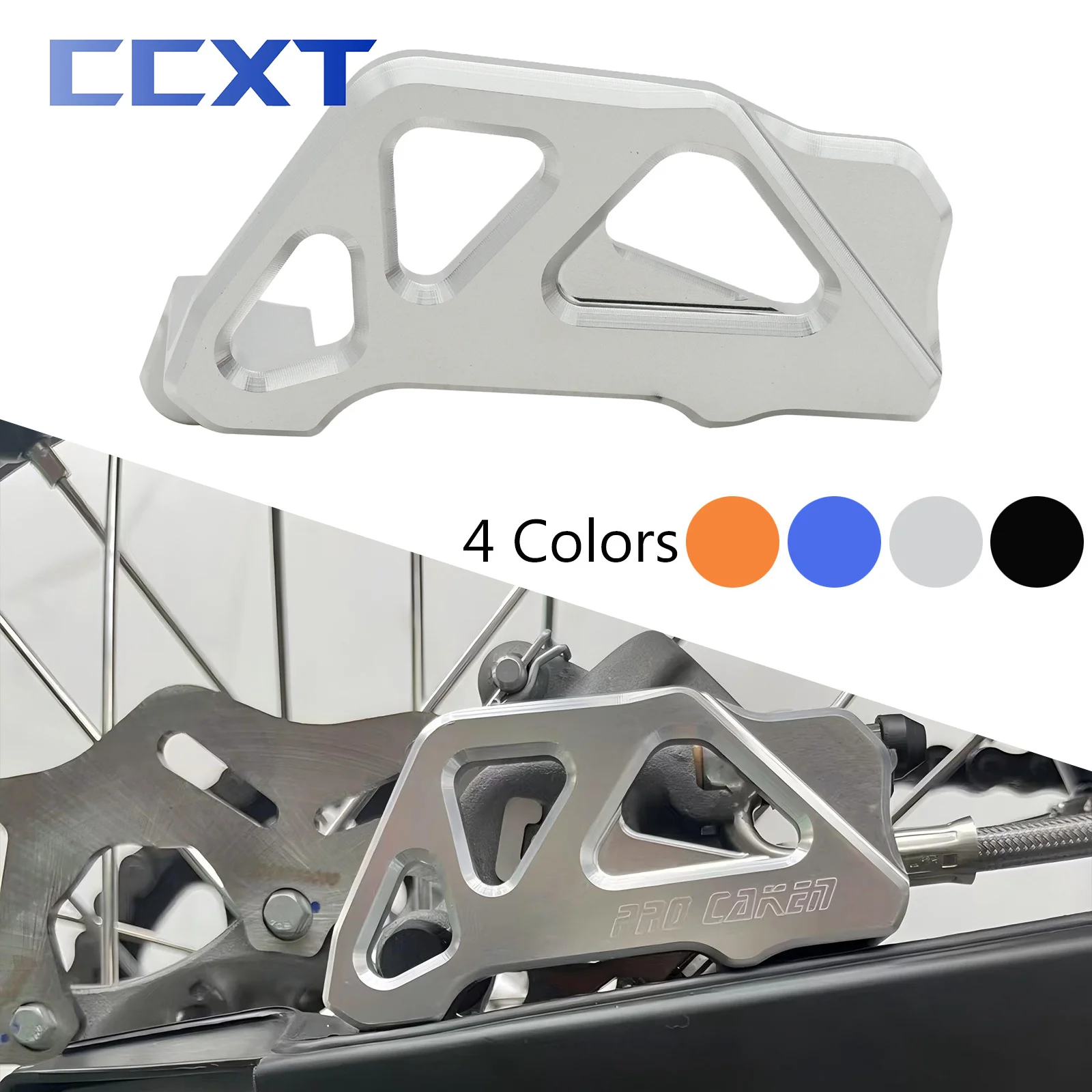 Motorcycle CNC Rear Brake Disc Cover Brake Calipers Protector For KTM XC XCF XCW XCFW EXC EXCF SX SXF 125 250 300 350 400 450