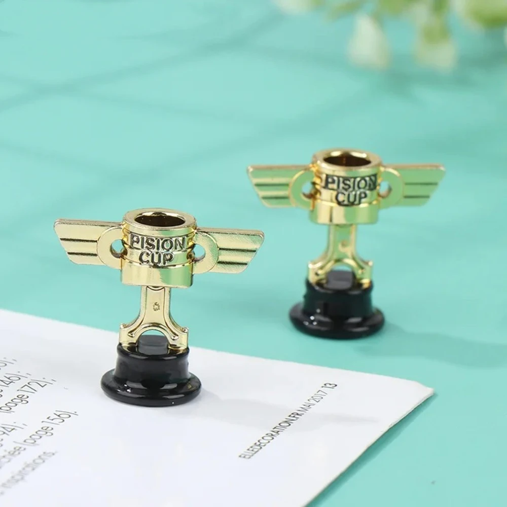 New Model PISTON CUP Plastic Champion Gold Trophy Awards Sports Games Competition Small Prize Cup for Team Sport Competition