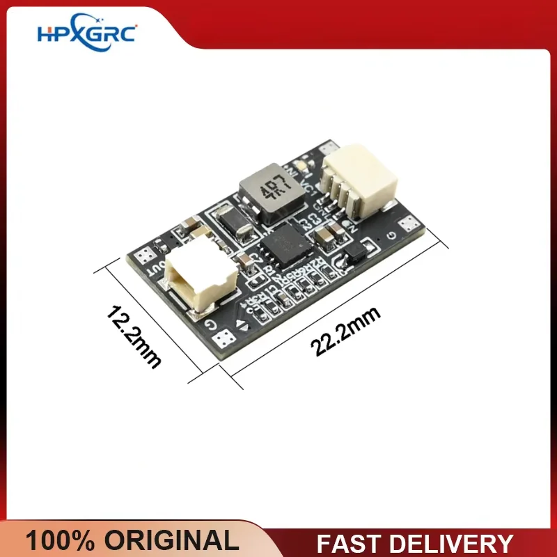 HPXGRC BEC Step Down Module 5V 12V Output, Wide Voltage Input 8.4V-28V Regulator for FPV Drone Quadcopter