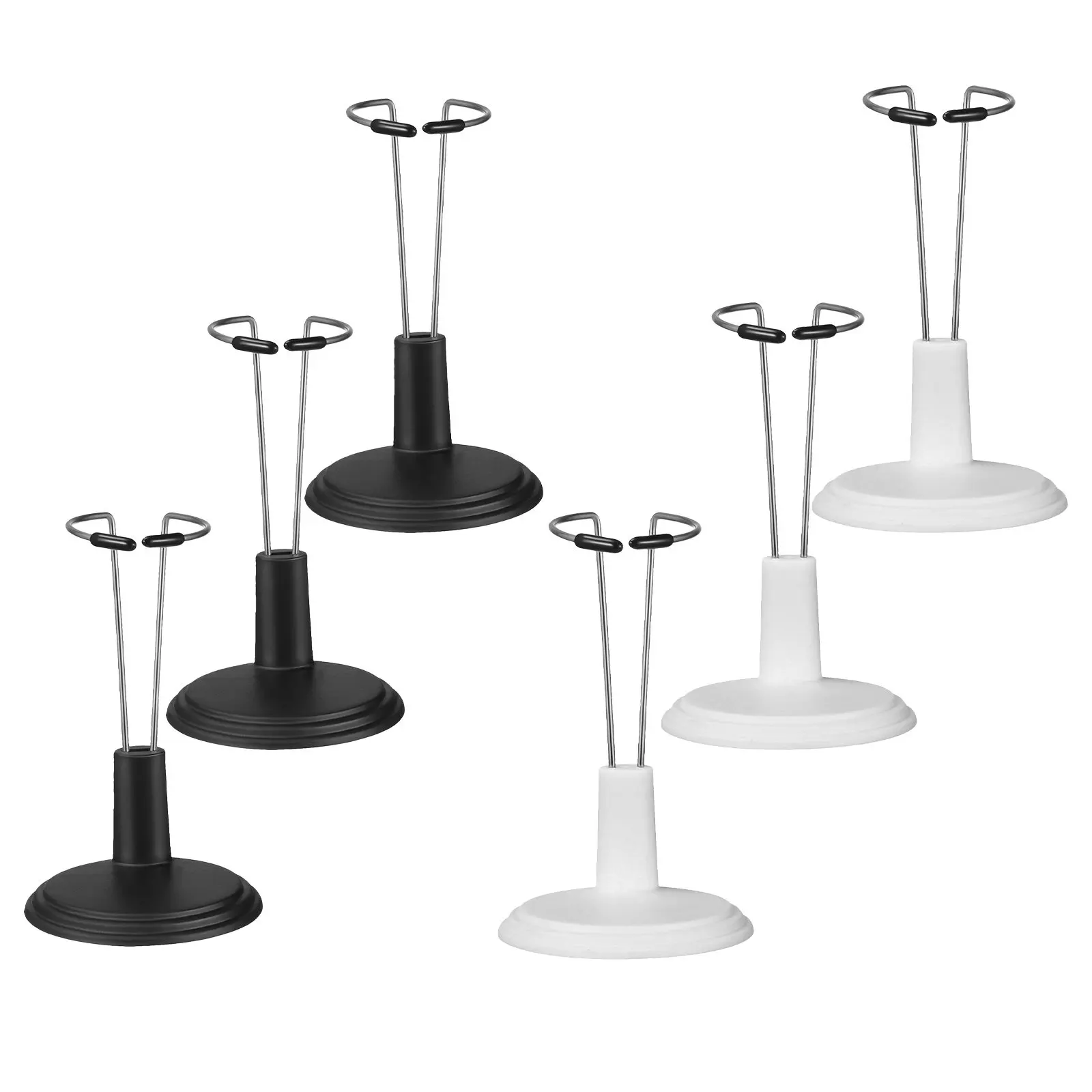 

Набор из 6 регулируемых подставок для фигурок, высота 20 см (7,87 дюйма), с расширяемым проволочным каркасом для хранения