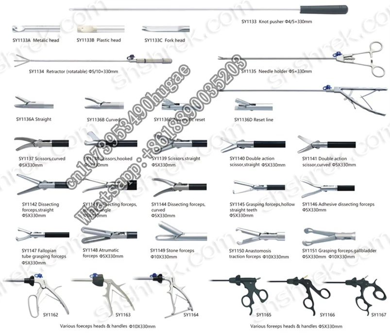 

medical Surgery instrument laproscopic instrument set price from factory direct