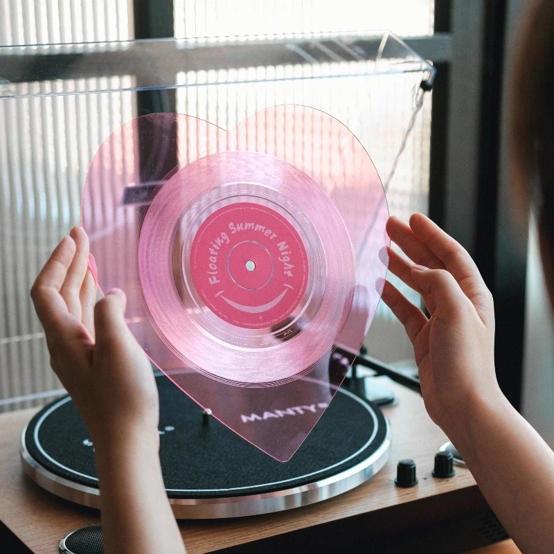 Love vinyl record Setalin ornament decoration