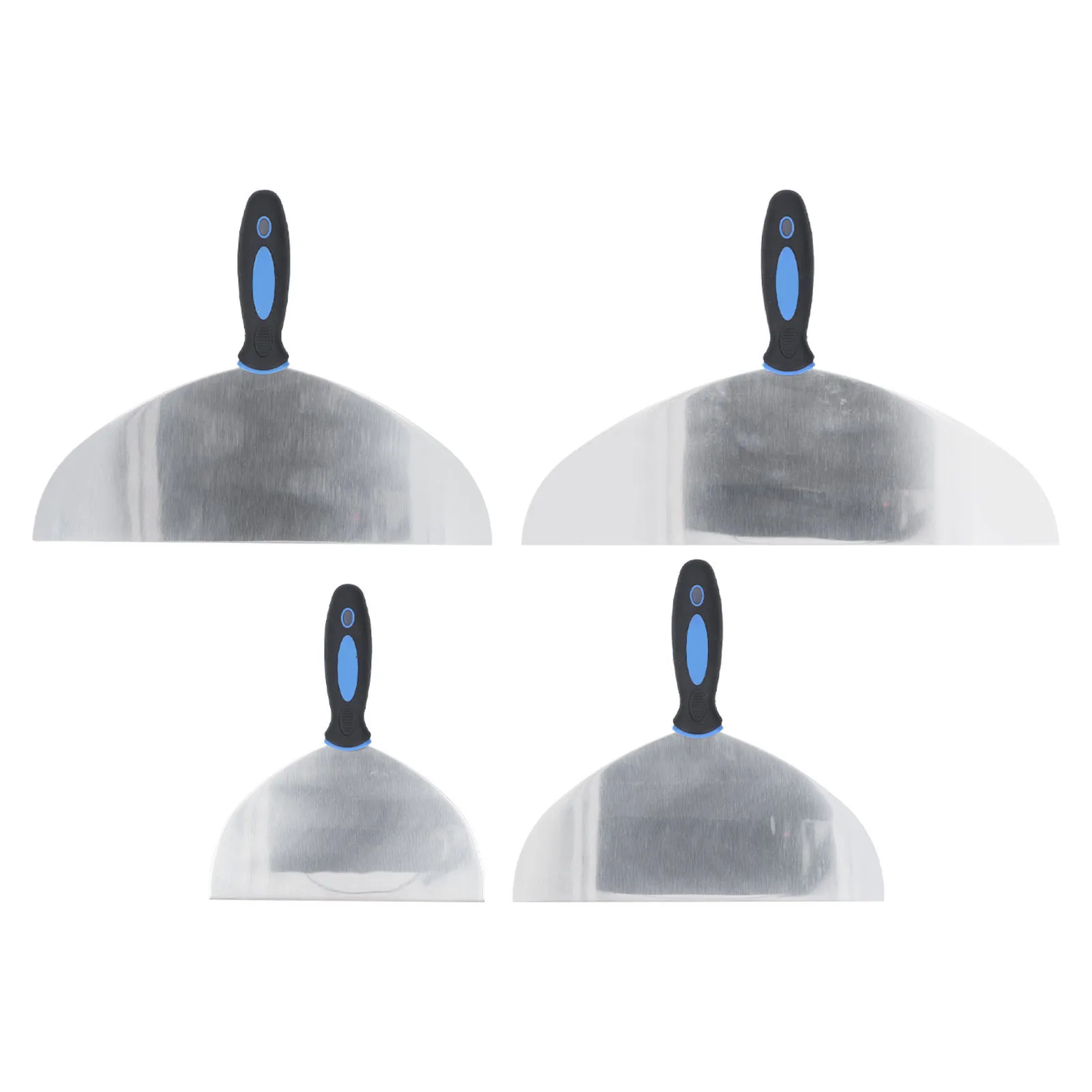 Stainless Steel Putty Scraper Wallpaper Paint Decals Plaster Scraper with Hanging Hole for Drywall Repair  Scraper