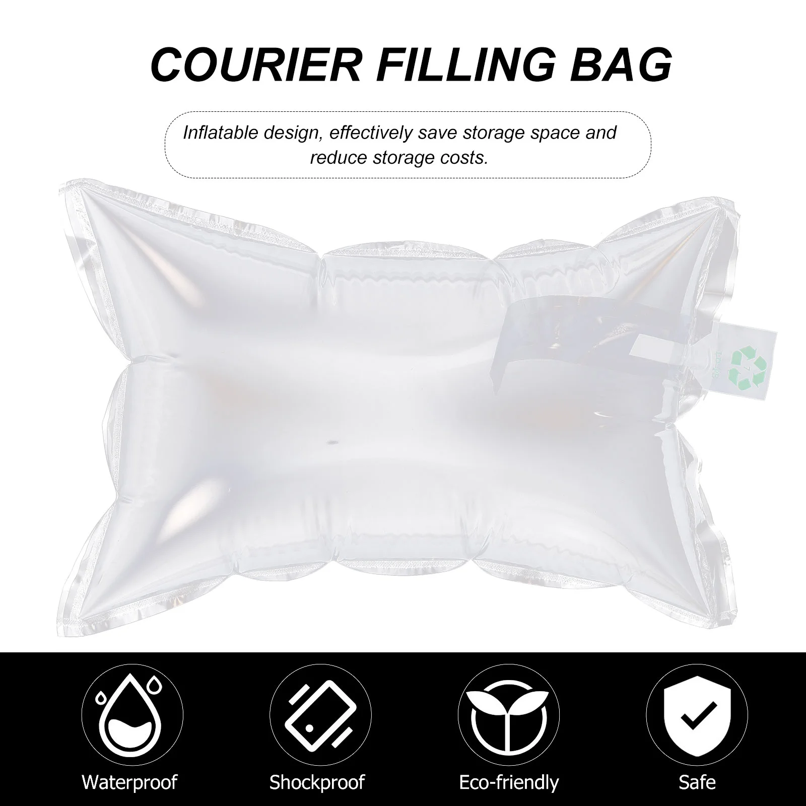 Sac de Remplissage Pratique pour l'Expédition par l'Air, 30 Pièces, Bulle, Moins de Jouet, Emballage de Ballons, Coussin, Film Protecteur Gonflable