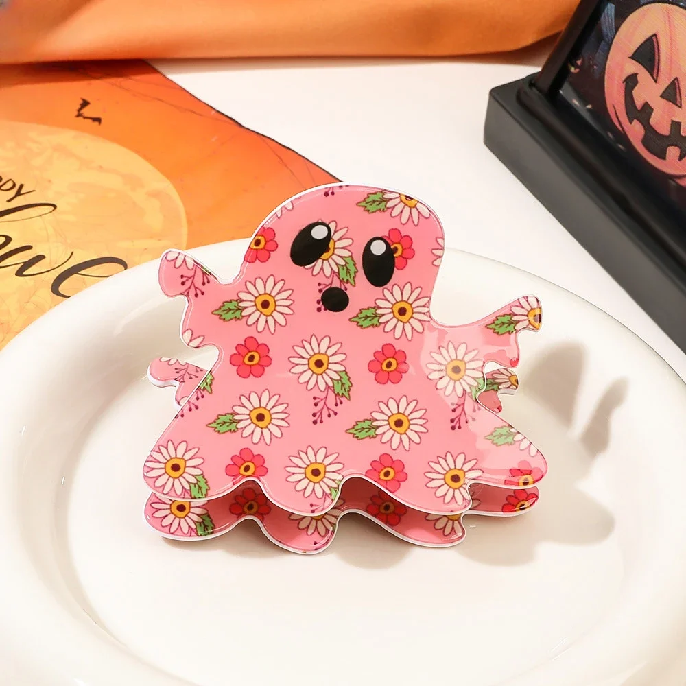 Halloween Quirky High-end Style Made of Acrylic Shark Clip and Children's Hair Accessories Fashionable Festival Gift for Girls