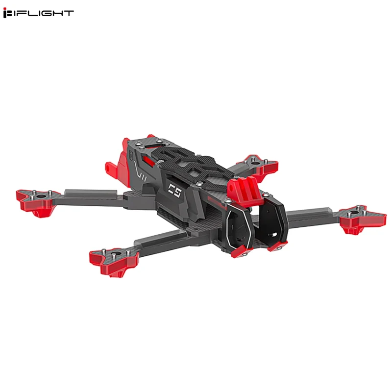 IFlight SH CineFlow 5 O4 framekit 5 inch (DeadCat) wielbasis 222 mm met 5 mm arm voor DJI O4 Air Unit RC FPV Drone