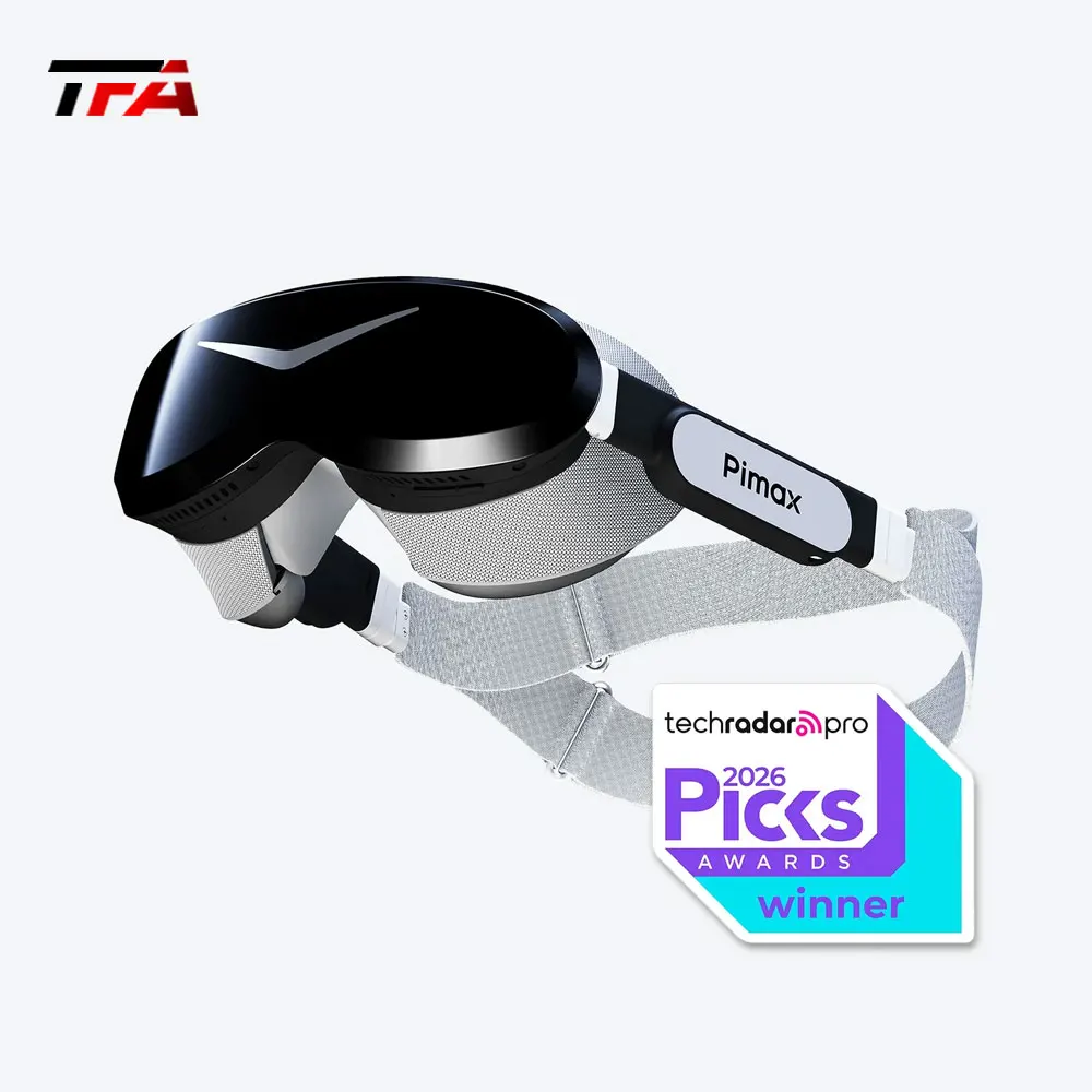 VR Headset Only  Micro-OLED Panel Wide 110° HFOV With DFR Eye Tracking For PC Sim Racing
