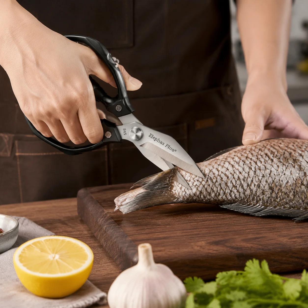 Heavy-Duty Multi-Function Kitchen Scissors - Professional Stainless Steel Shears Specialized For Chicken Bones & Poultry