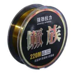 New Nylon Line Strong Pulling Fishing Line Super Soft Anti Bending Main Line Tippet Sub Line Protofilament Fish Line Fish Gear