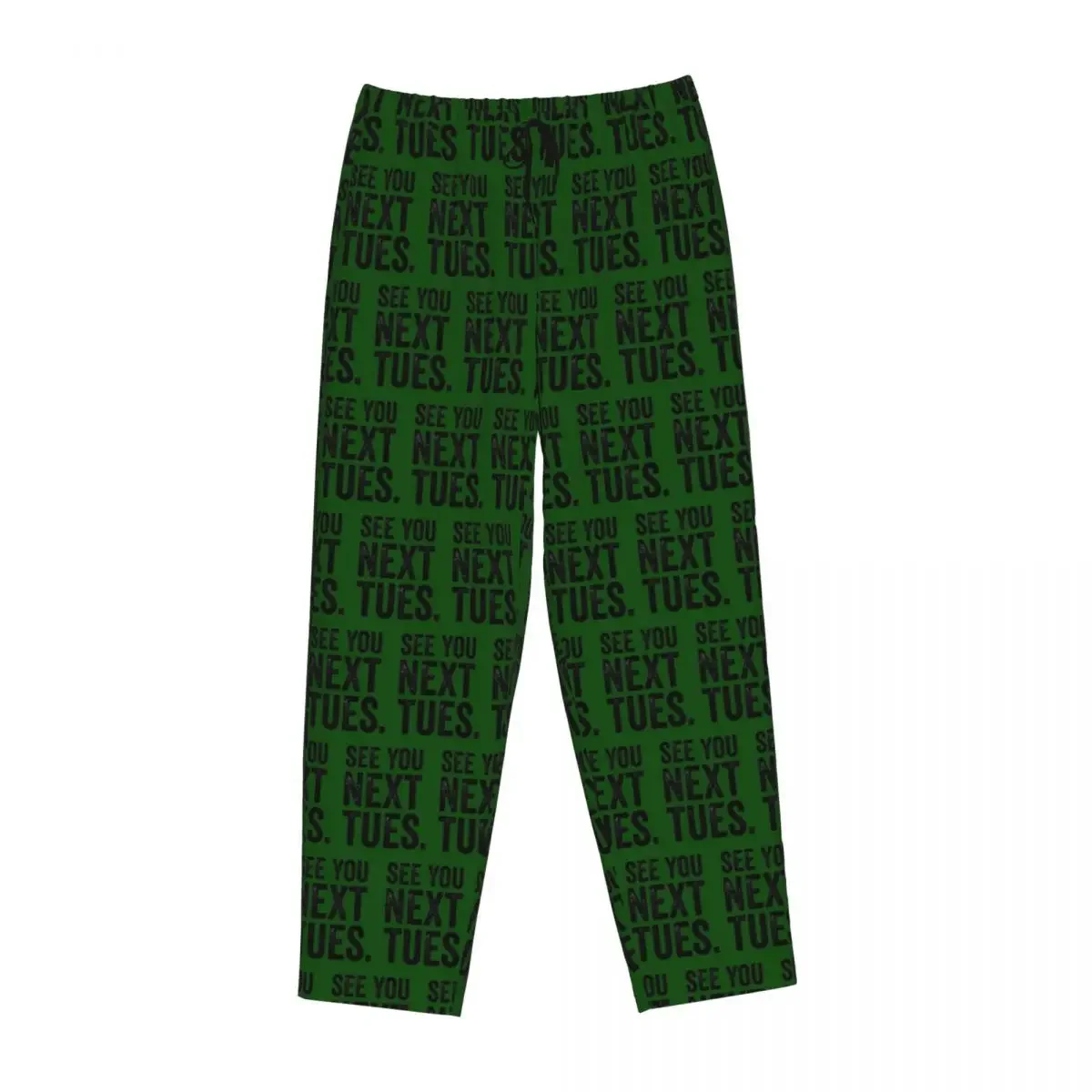 

Custom See You Next Tuesday Swearing Women Pajama Pants Lounge Sleep Sleepwear Bottoms with Pockets