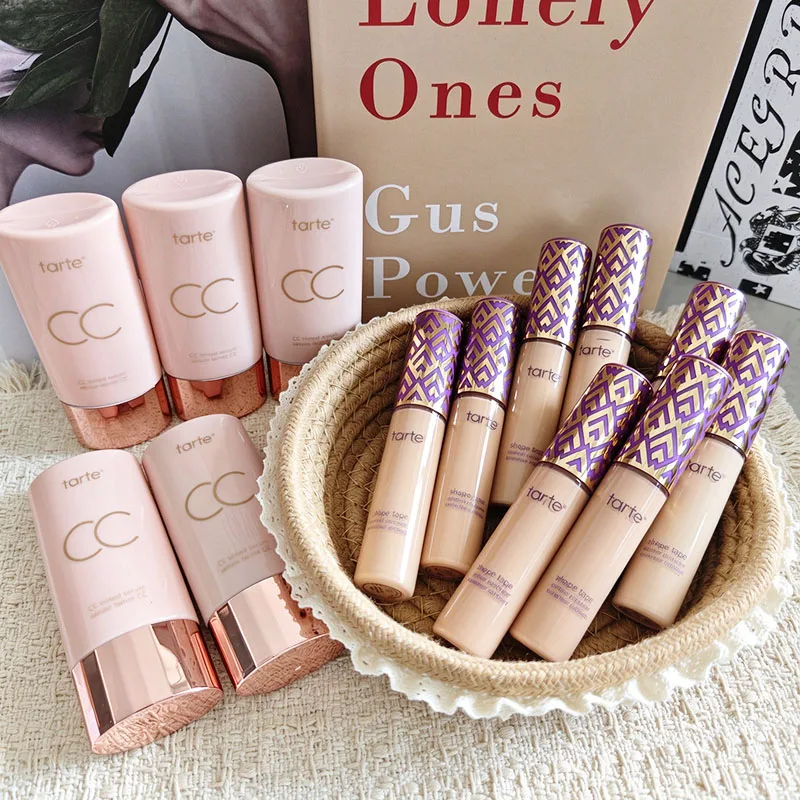55ml Serum CC Cream Cover Blemishes Redness Glow Face Makeup Matte Natural Finish Lightweight Invisible Color-Correcting Tinted