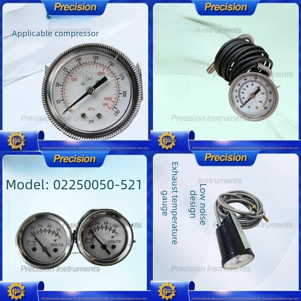 

2026 Digital Thickness Gauge for Air Compressor Accessories with Pressure Temperature Voltage Monitoring and RPM Fuel