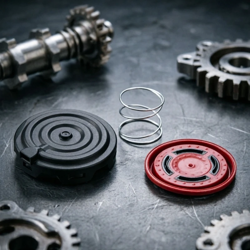 Picture 4:  Engine Oil Divider Cap For 3 0T Mechanically Pressurized Motor Fixes Uneven Idle Issues