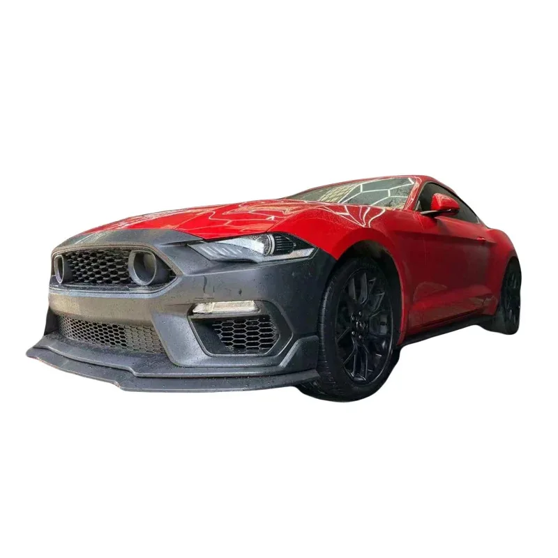PP Body Kits for Mus Tang 2018 2019 2020 2021 2022 Update h 1 Front Bumper Rear Lip Body Kit