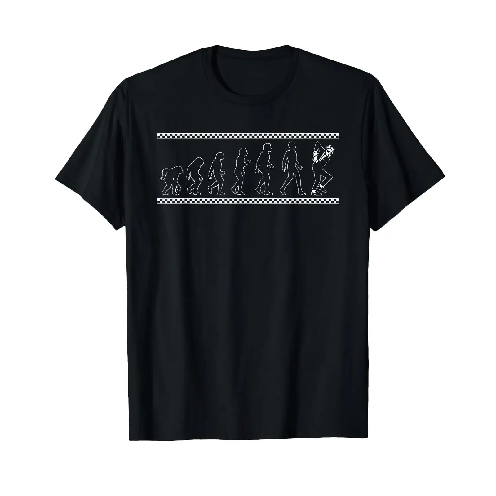 T-shirt vintage lavé, confortable, légèrement graphique, pour homme, vêtements de créateur, respirant, motif Ska Dancer Evolution Music Rude Boy, respirant
