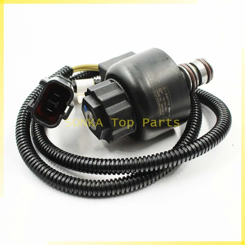 SD1169-24-11 203-60-56180 Rotary Solenoid Valve For Komatsu Excavator PC60-5 PC100-5 PC120-5 PC150LC-5 PC180LC-5 PC200-5 PC220-5