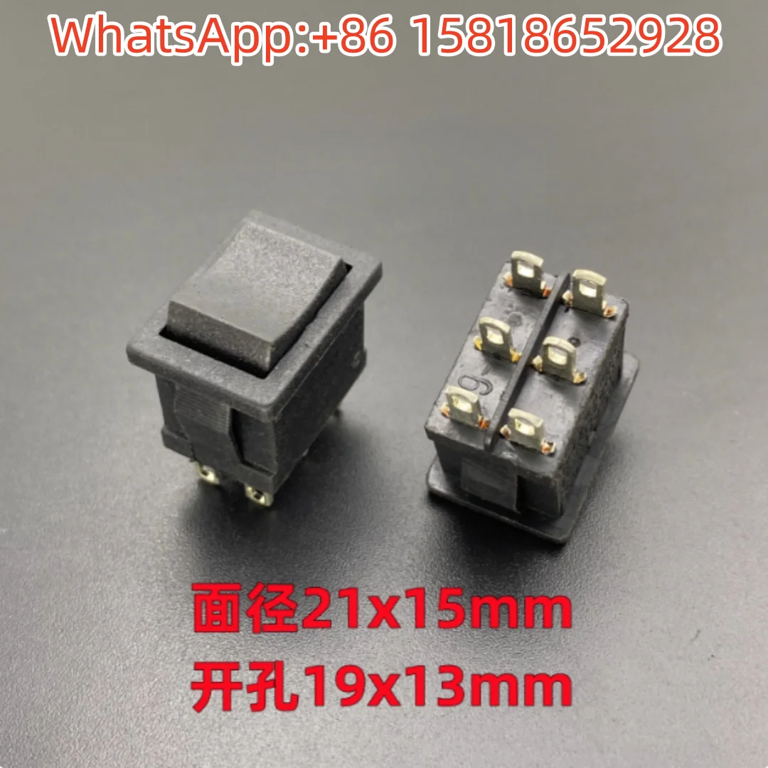 

5 шт. PRONIC BR переключатель типа лодки, 6 контактов, 3 шестерни, кнопка питания, рокерная кнопка в форме лодки, 10A250V