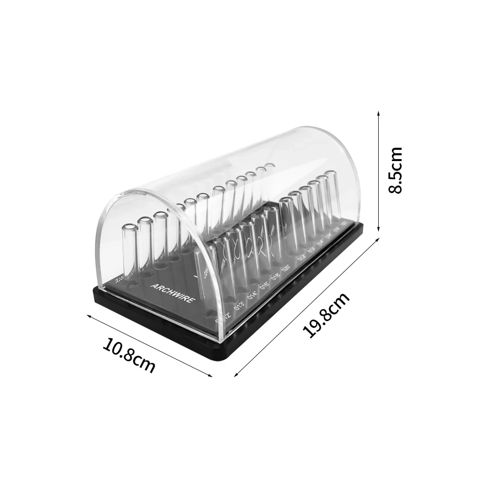 1pcs Square Wire Round Wire Sorting Frame Pre-Formed Bow Wire Placing Box Nickel-Titanium Bow Wire Box Storage Dust Box