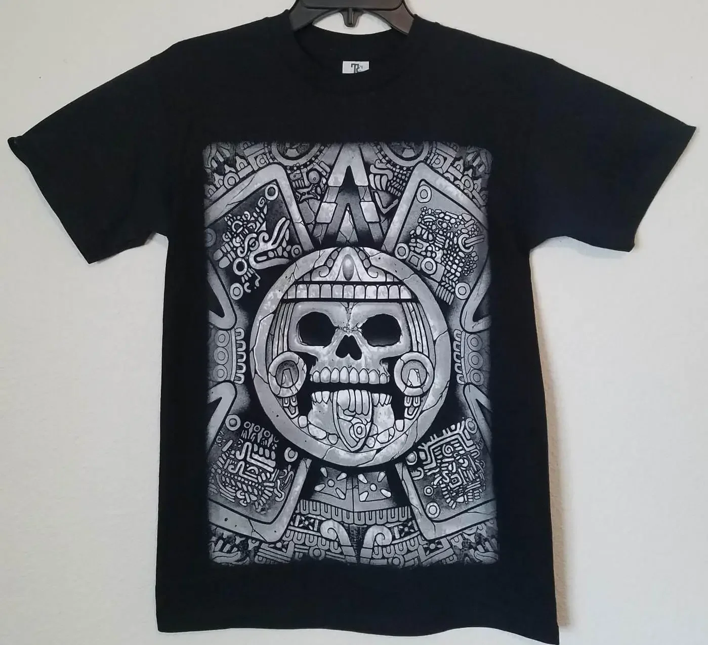 New Aztec Sun God Tonatiuh Silkscreen T Shirt Available From Small 3Xl Https Www Etsy Com Hk En Listing 1753442138 Shop