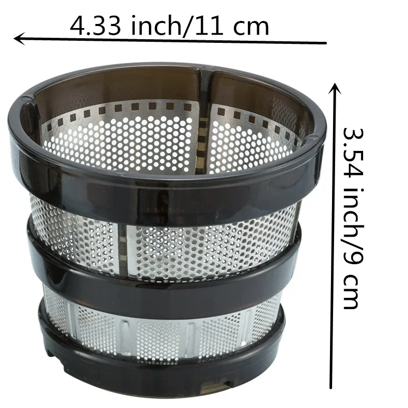 Slow Juicer Filter, HUROM Large Hole Juice Filter, Suitable for Hurom HU-11/HU-19/H-SBF11 Series Accessories Juice Filter Basket