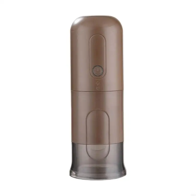 J1HF Electric Coffee Maker Portable Design Rapid Brew Technology Easy Clean Detachable Parts Perfect For Travel Office Small