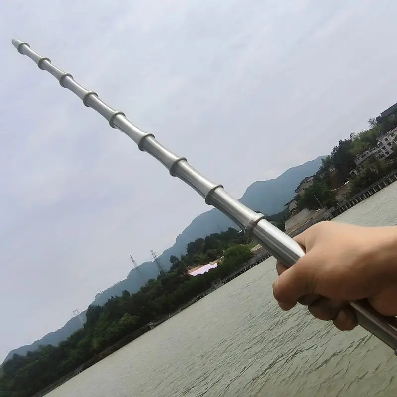 59cm Outdoor Portable EDC Multifunctional Longquan Bamboo Short Whip Stick Car Emergency Window Breaking Tool