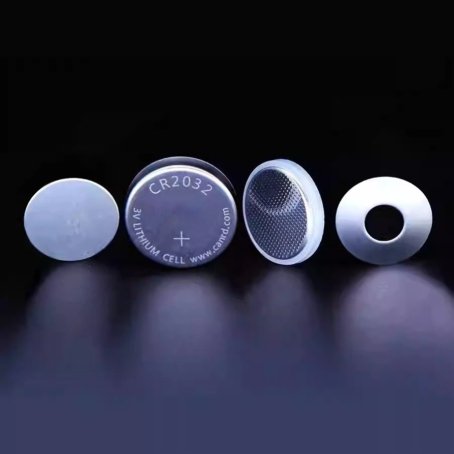 CR2032/2016 Knopfzellen-Batteriehaltergehäuse, Lithium-Batteriegehäuse aus Edelstahl